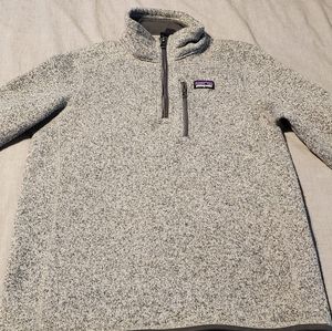 Youth Large Patagonia 1/4 zip fleece